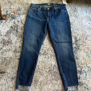 7for All Man Kind Ankle Gwenevere sz 32